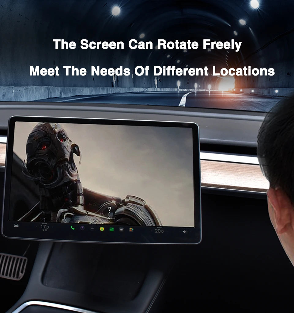 Bildschirm-Schwenk / Neigehalterung für Tesla Model Y/3 Highland 2017-2024