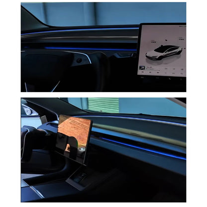 Dashboard-Ambientebeleuchtung-Innenraum für Tesla Model 3 Highland 2023 2024
