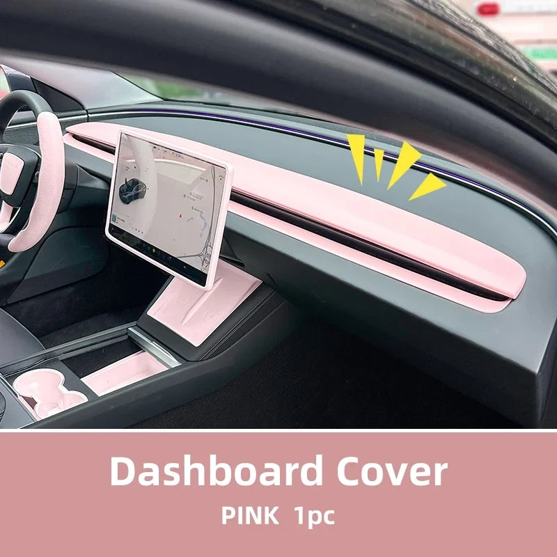 Tesla Model 3 Highland 2024 Armaturenbrettabdeckung Verkleidung Aufkleber