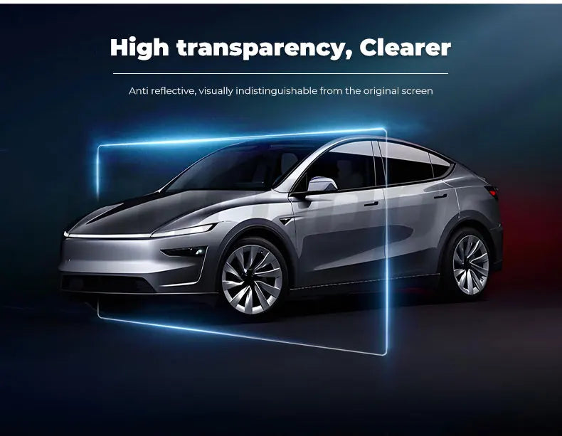 Displayschutz gehärtetem Glas für Tesla Model 3 Y Highland Juniper 2021–2025