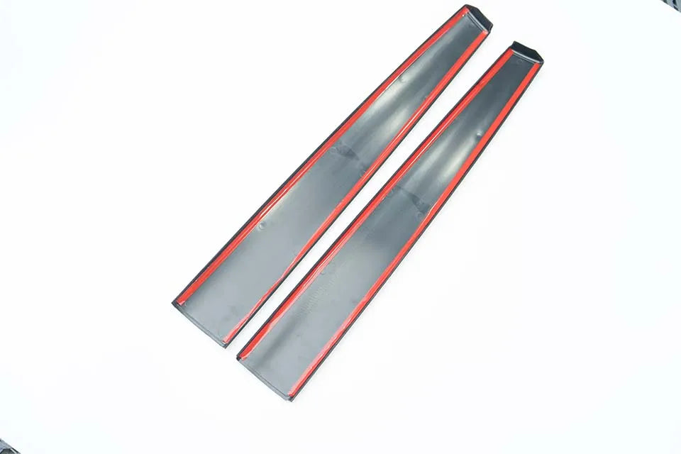 Echte schwarze Alcantara-Verkleidungen für Tesla Model 3/Y Dekor