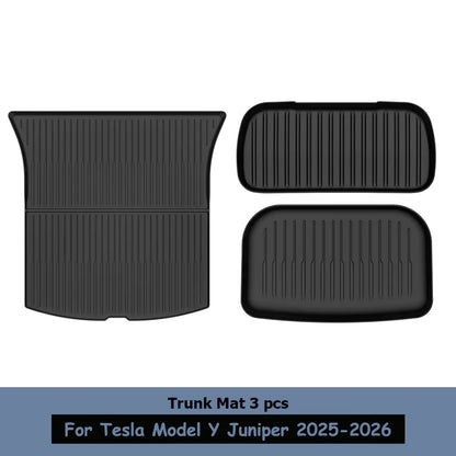 Tesla Model Y Juniper / Standard Fußmatten 2025-2026 - TPE Gummimatten Set