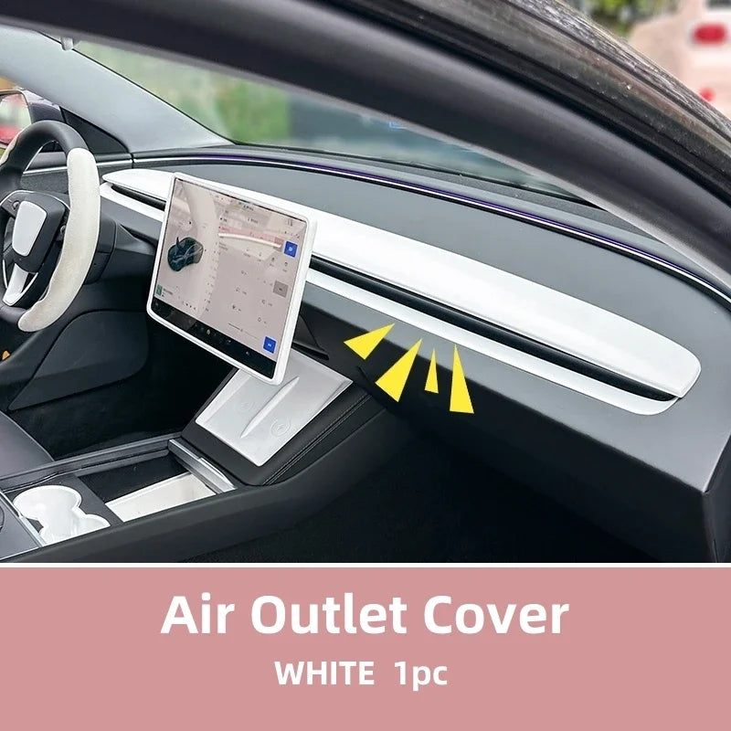 Tesla Model 3 Highland 2024 Armaturenbrettabdeckung Verkleidung Aufkleber