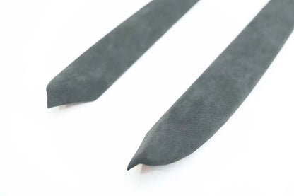 Echte schwarze Alcantara-Verkleidungen für Tesla Model 3/Y Dekor