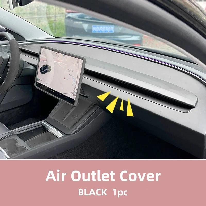 Tesla Model 3 Highland 2024 Armaturenbrettabdeckung Verkleidung Aufkleber