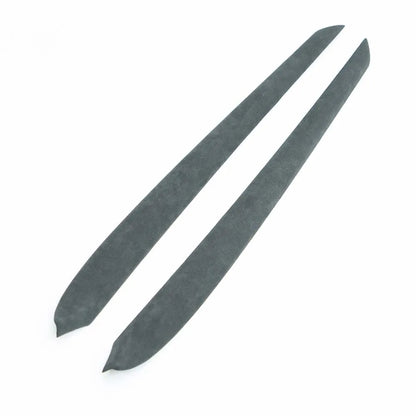 Echte schwarze Alcantara-Verkleidungen für Tesla Model 3/Y Dekor