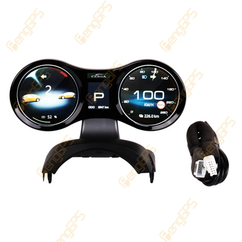 Digital Tesla Model 3 Y ab 2016 Tachometer, Geschwindigkeitsanzeiger