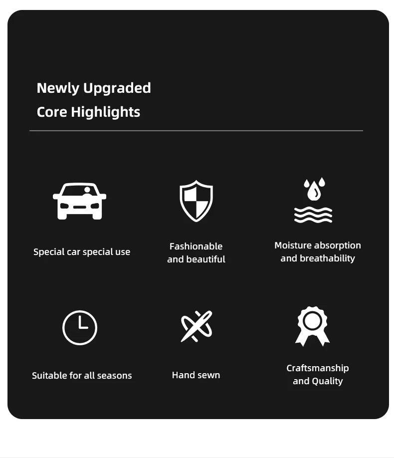 Leder Kopfstütze Nackenkissen für Tesla Modell 3 Y S X Cybertruck, Highland