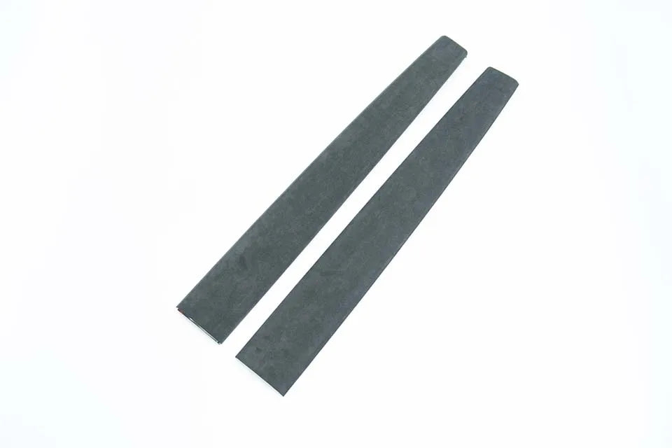 Echte schwarze Alcantara-Verkleidungen für Tesla Model 3/Y Dekor