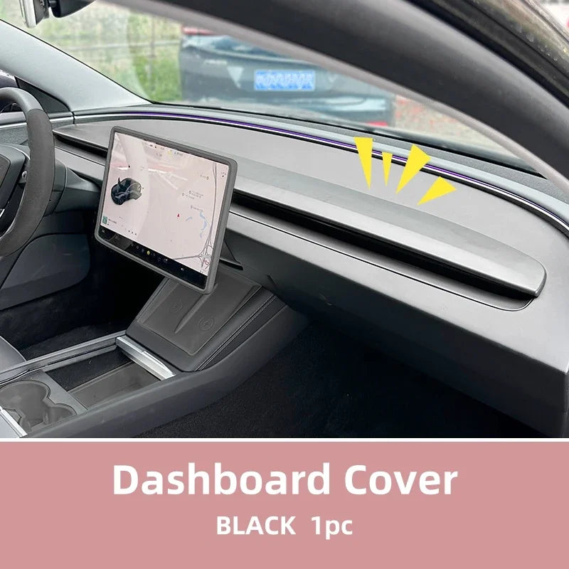 Tesla Model 3 Highland 2024 Armaturenbrettabdeckung Verkleidung Aufkleber