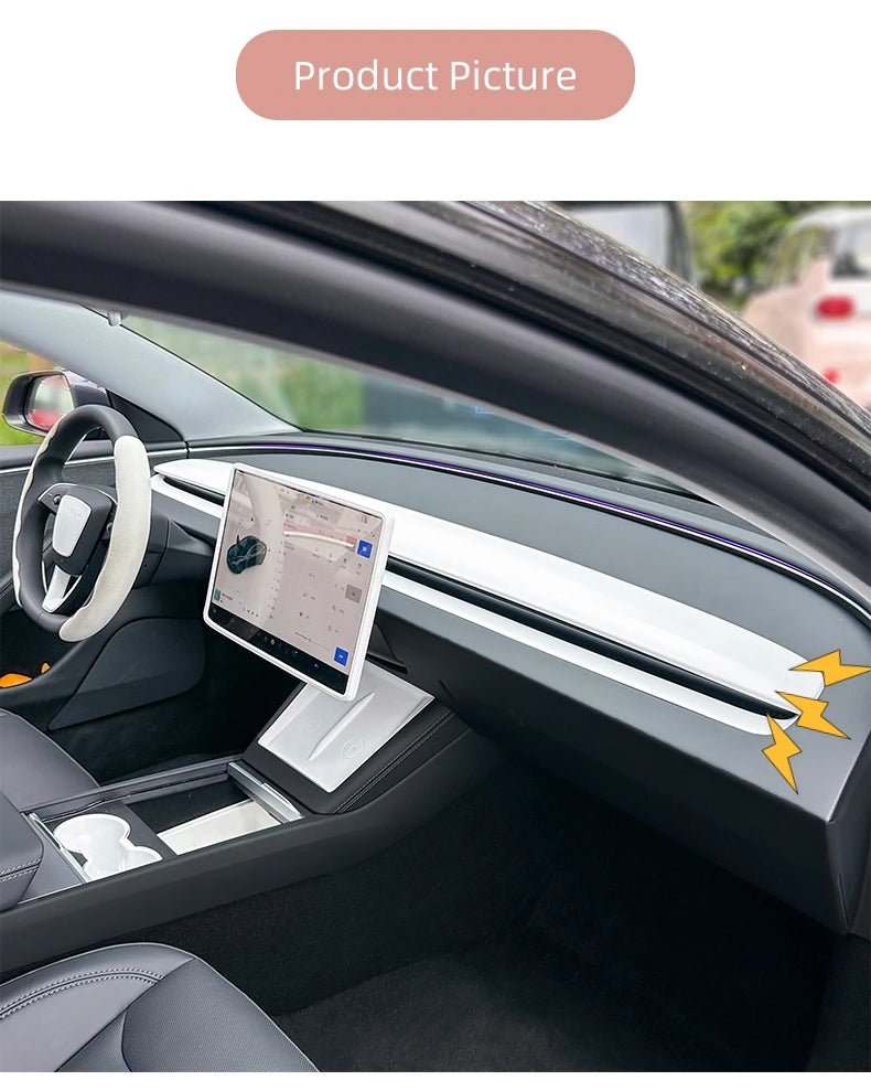 Tesla Model 3 Highland 2024 Armaturenbrettabdeckung Verkleidung Aufkleber