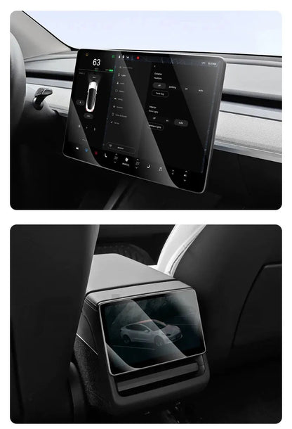 Displayschutz gehärtetem Glas für Tesla Model 3 Y Highland Juniper 2021–2025