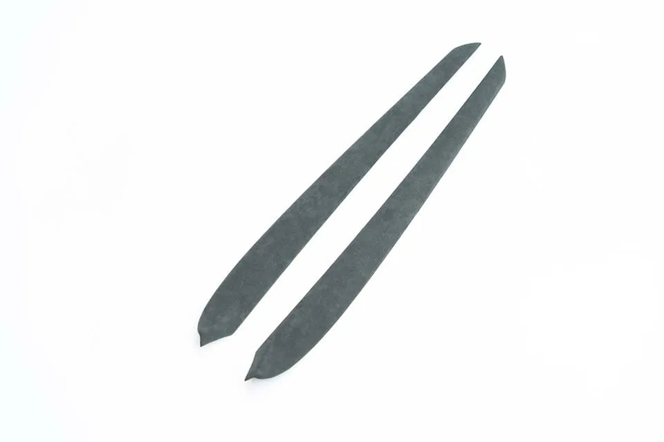 Echte schwarze Alcantara-Verkleidungen für Tesla Model 3/Y Dekor